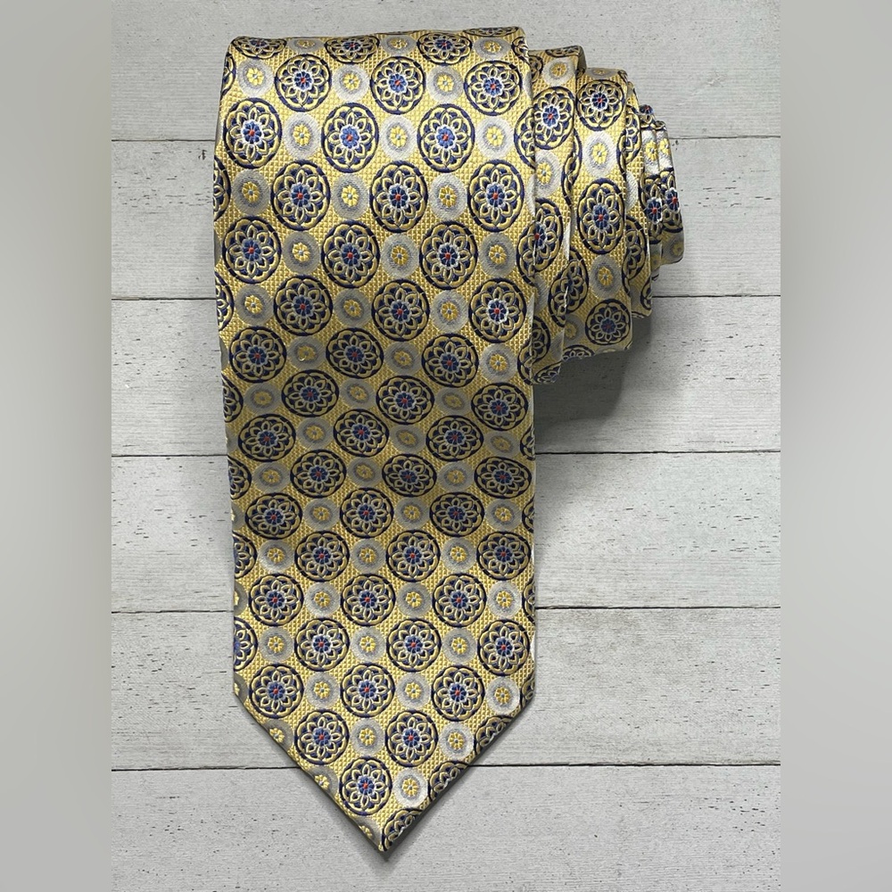 JEFFREY BANKS Silk Necktie Tie